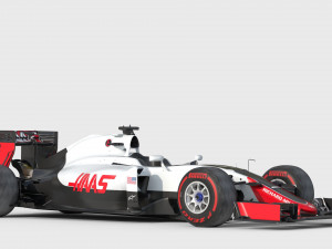 Haas VF-16 f1 2016 3D मॉडल