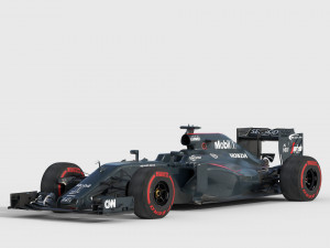 Mclaren MP4-31 2016 3D Model