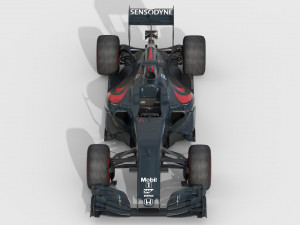 Mclaren MP4-31 2016 3D Model