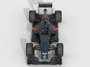 Mclaren MP4-31 2016 3D Model