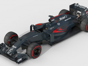Mclaren MP4-31 2016 3D Model