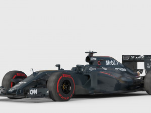 Mclaren MP4-31 2016 3D Model