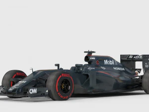 Mclaren MP4-31 2016 3D Model