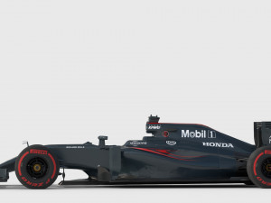 Mclaren MP4-31 2016 3D Model