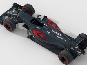 Mclaren MP4-31 2016 3D Model