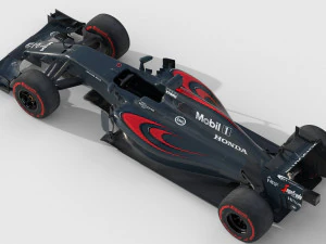 Mclaren MP4-31 2016 3D Model