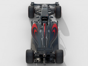 Mclaren MP4-31 2016 3D Model