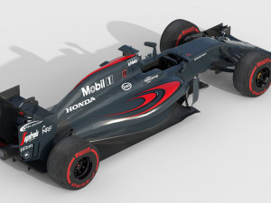 Mclaren MP4-31 2016 3D Model