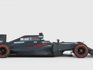 Mclaren MP4-31 2016 3D Model