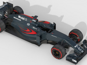 Mclaren MP4-31 2016 3D Model