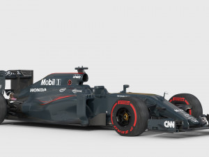Mclaren MP4-31 2016 3D Model