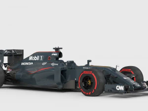 Mclaren MP4-31 2016 3D Model
