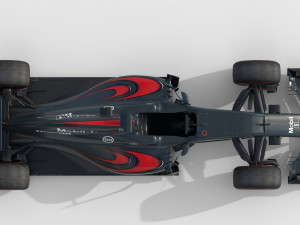 Mclaren MP4-31 2016 3D Model