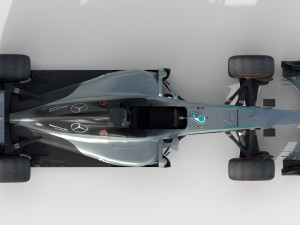 Mercedes w07 2016 Modelo 3D