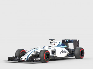 Williams fw-38 2016 3D Model