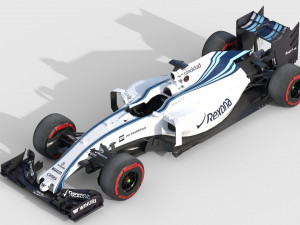Williams fw-38 2016 3D Model