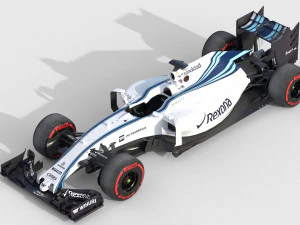 Williams fw-38 2016 3D Model