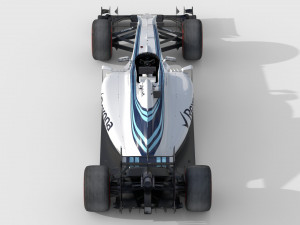 Williams fw-38 2016 3D Model