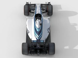 Williams fw-38 2016 3D Model