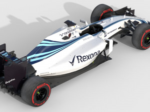 Williams fw-38 2016 3D Model