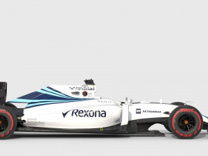 Williams fw-38 2016 3D Model