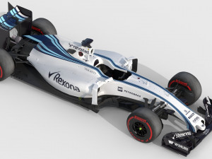 Williams fw-38 2016 3D Model