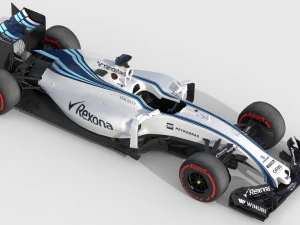 Williams fw-38 2016 3D Model