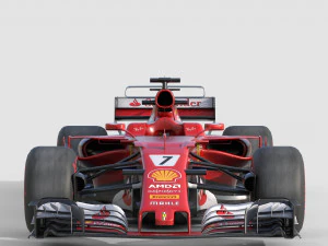 Ferrari sf70h 2017 3D Model