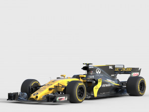 Renault rs17 2017 3D Model
