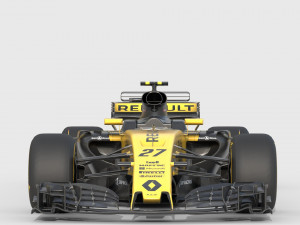 Renault rs17 2017 3D Model