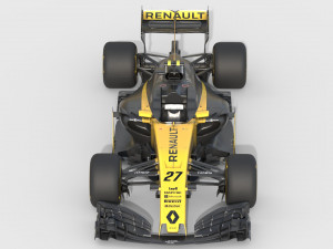 Renault rs17 2017 3D Model