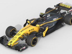 Renault rs17 2017 3D Model