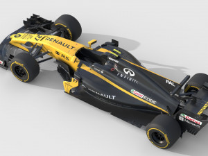 Renault rs17 2017 3D Model