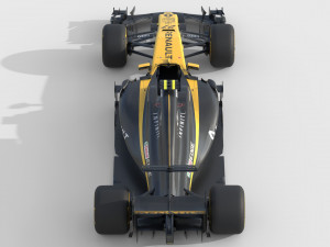 Renault rs17 2017 3D Model