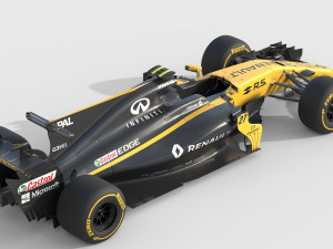 Renault rs17 2017 3D Model