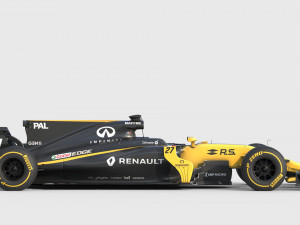 Renault rs17 2017 3D Model