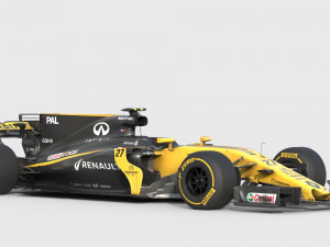 Renault rs17 2017 3D Model