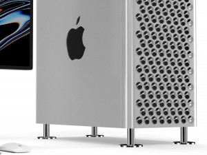 apple mac pro set - element 3d Modelo 3D