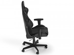 dxracer gaming chair black - element 3d and v-ray 3D Model