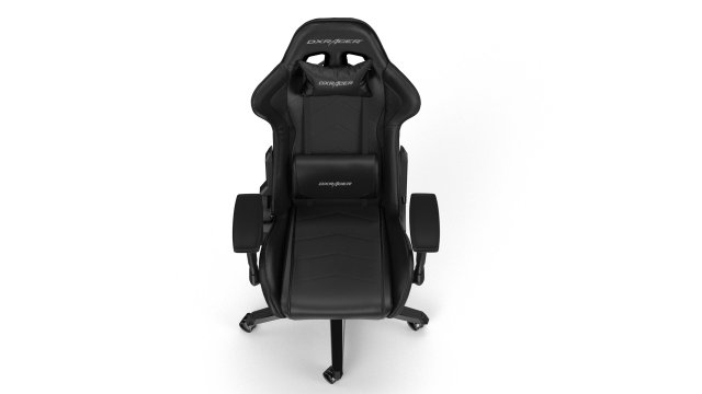 dxracer gaming chair black element 3d and v ray 3D in