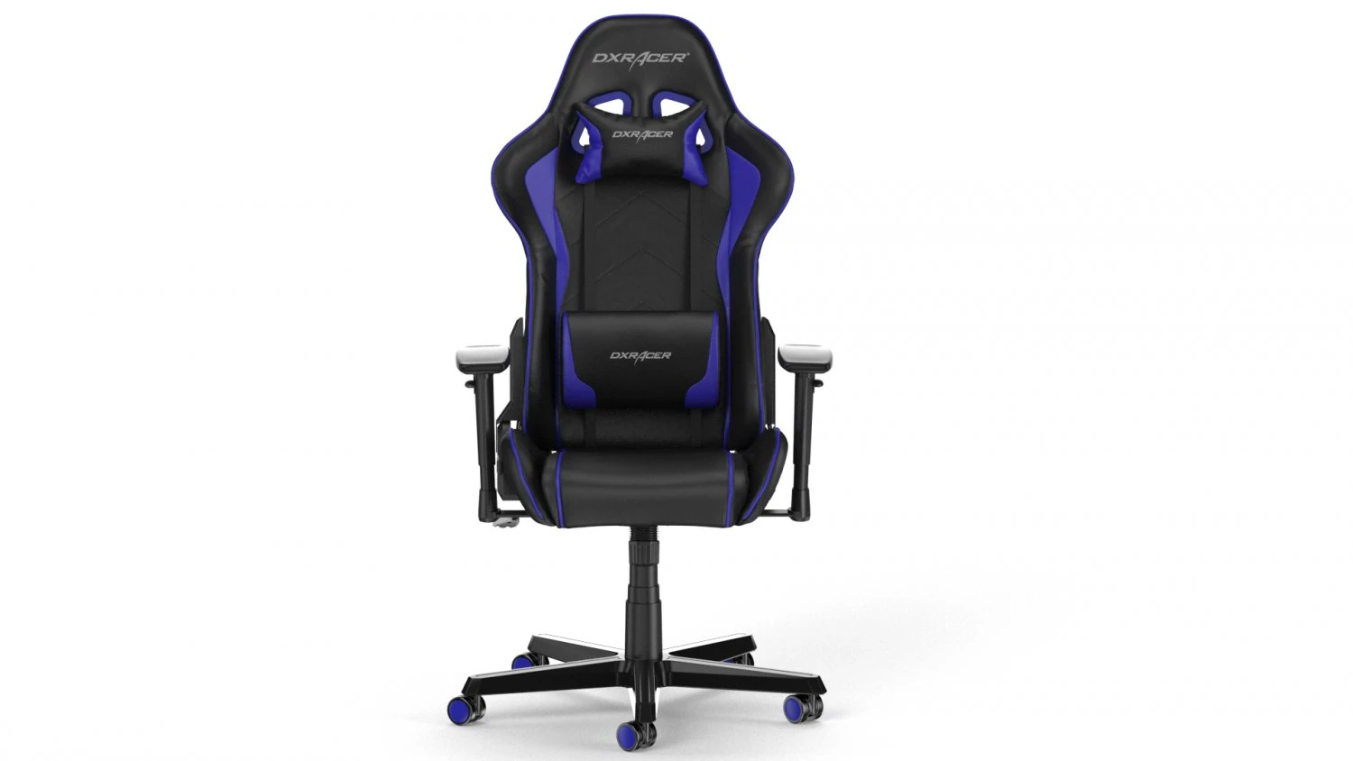 dxracer gaming chair blue - element 3d and v-ray 3D Model .c4d .max .obj .3ds .fbx .stl .blend