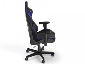 dxracer gaming chair blue - element 3d and v-ray 3D Model