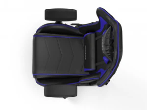 dxracer gaming chair blue - element 3d and v-ray 3D Model