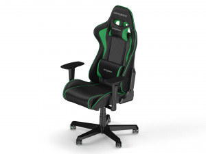 dxracer gaming chair green - element 3d and v-ray Model 3D