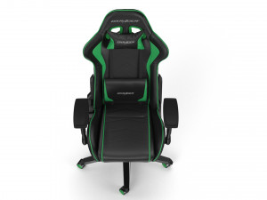 dxracer gaming chair green - element 3d and v-ray Model 3D