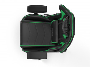 dxracer gaming chair green - element 3d and v-ray Model 3D