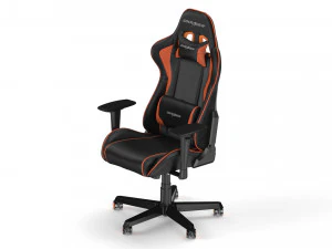 Cadeira de jogos dxracer laranja - elemento 3d e v-ray Modelo 3D