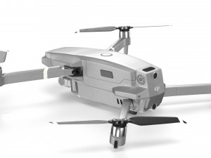 dji mavic pro 2 zoom 3D 模型
