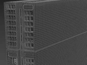 sony playstation 4 - element 3d Modelo 3D