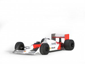 F1 mclaren mp4-4 - 1988 3D Model